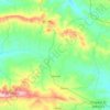 Carte topographique Tafraout, altitude, relief