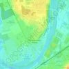 Carte topographique Carrières-sous-Poissy, altitude, relief