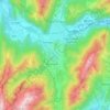 Carte topographique Faverges-Seythenex, altitude, relief