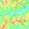 Carte topographique Altfraunhofen, altitude, relief