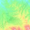 Carte topographique Maymana, altitude, relief