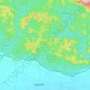 Carte topographique Gasuapara, altitude, relief