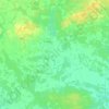 Carte topographique Любанский район, altitude, relief
