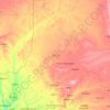 Carte topographique Tahoua, altitude, relief