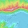 Carte topographique Atuʻu, altitude, relief
