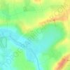 Carte topographique Rouves, altitude, relief