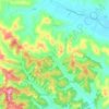 Carte topographique Frinco, altitude, relief