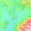 Carte topographique Doupnitsa, altitude, relief