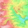 Carte topographique Hergisdorf, altitude, relief