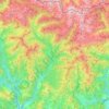Carte topographique 06450, altitude, relief