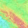 Carte topographique Ancient and Primeval Beech Forests of the Carpathians and Other Regions of Europe, altitude, relief
