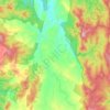 Carte topographique Anembo, altitude, relief