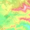 Carte topographique Monsagro, altitude, relief