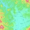 Carte topographique 北竜町, altitude, relief