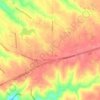 Carte topographique Germantown Hills, altitude, relief