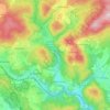 Carte topographique 65817, altitude, relief