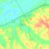 Carte topographique Sulligent, altitude, relief