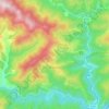 Carte topographique Beaumont, altitude, relief