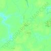 Carte topographique Галиново, altitude, relief
