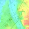 Carte topographique 88480, altitude, relief