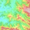 Carte topographique Moonan Brook, altitude, relief