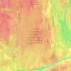 Carte topographique Особо охраняемая природная территория «Мшинское болото», altitude, relief