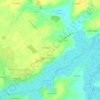 Carte topographique Auxais, altitude, relief