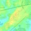 Carte topographique Томковичи, altitude, relief
