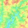 Carte topographique Loyat, altitude, relief