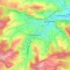 Carte topographique Schemmern, altitude, relief