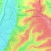 Carte topographique Hale, altitude, relief