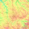 Carte topographique Kentucky River, altitude, relief