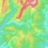 Carte topographique Eygluy-Escoulin, altitude, relief