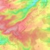 Carte topographique Annarode, altitude, relief