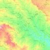 Carte topographique Solapur, altitude, relief