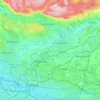 Carte topographique River Kelvin, altitude, relief