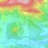 Carte topographique Vers-sur-Méouge, altitude, relief