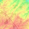 Carte topographique 1360, altitude, relief