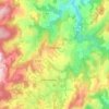 Carte topographique Champis, altitude, relief