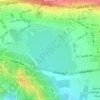 Carte topographique دریاچه شهدای خلیج فارس, altitude, relief