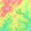 Carte topographique Patuxent River State Park, altitude, relief