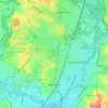 Carte topographique Hyattsville, altitude, relief
