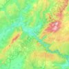 Carte topographique 07150, altitude, relief