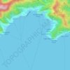 Carte topographique Fagaʻitua, altitude, relief