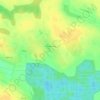 Carte topographique Великополье, altitude, relief