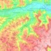 Carte topographique Triftern, altitude, relief