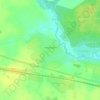 Carte topographique Медвёдовка, altitude, relief