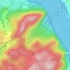 Carte topographique Storm King State Park, altitude, relief