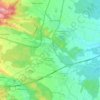 Carte topographique 68520, altitude, relief