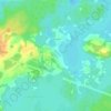 Carte topographique Шеменичи, altitude, relief